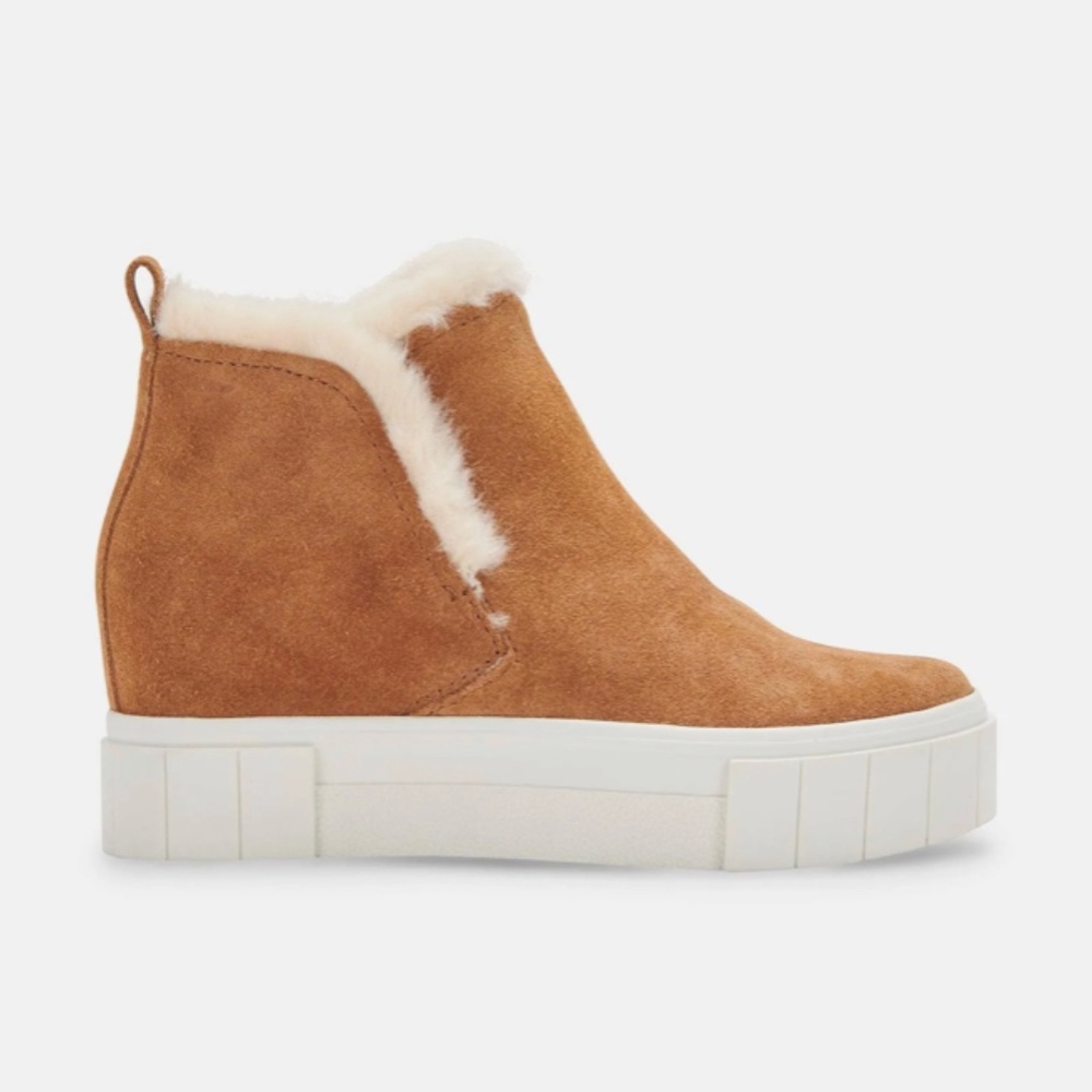 DOLCE VITA Praline Suede  snickers/bootie, color zanza, no. 9